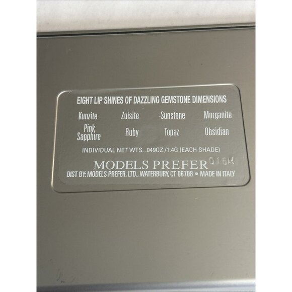 Models prefer eight lip shines of dazzling dimensions palette Kunzite zoisite #2 - Picture 12 of 13